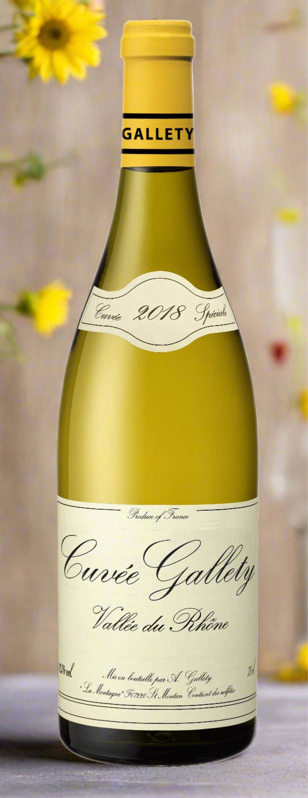 A bottle of 2021 Cuvée Spéciale - Domaine Gallety