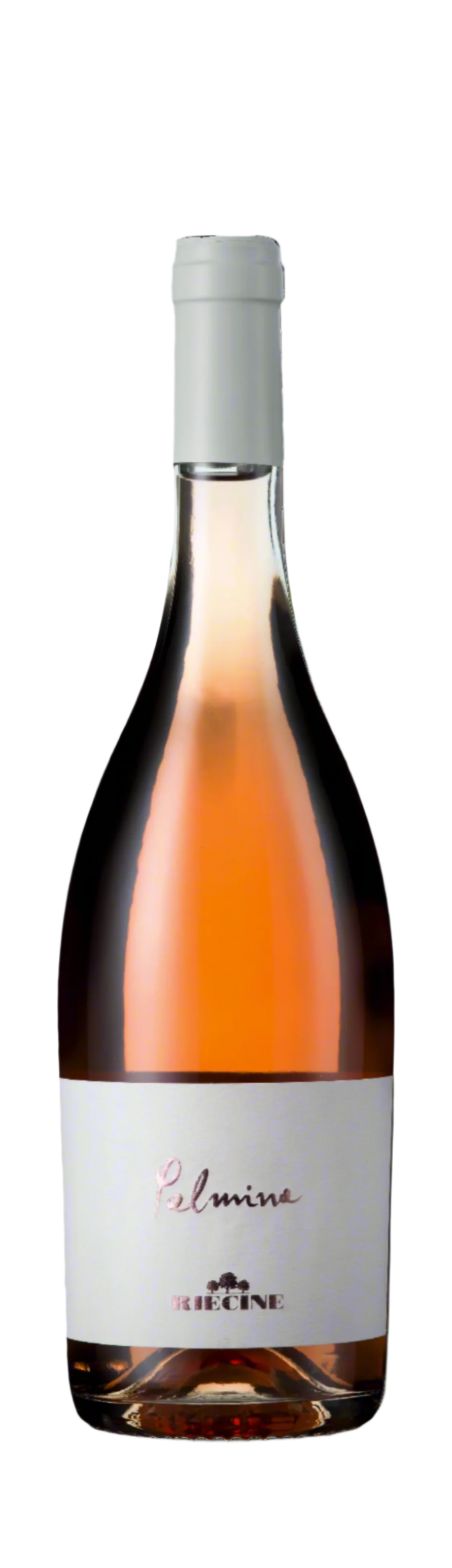 Bottle of 2021 Palmina Rose from Riecine Winery in Italy.