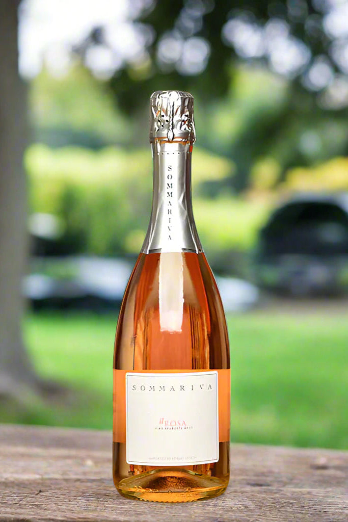 bottle of Sommariva sparkling rose